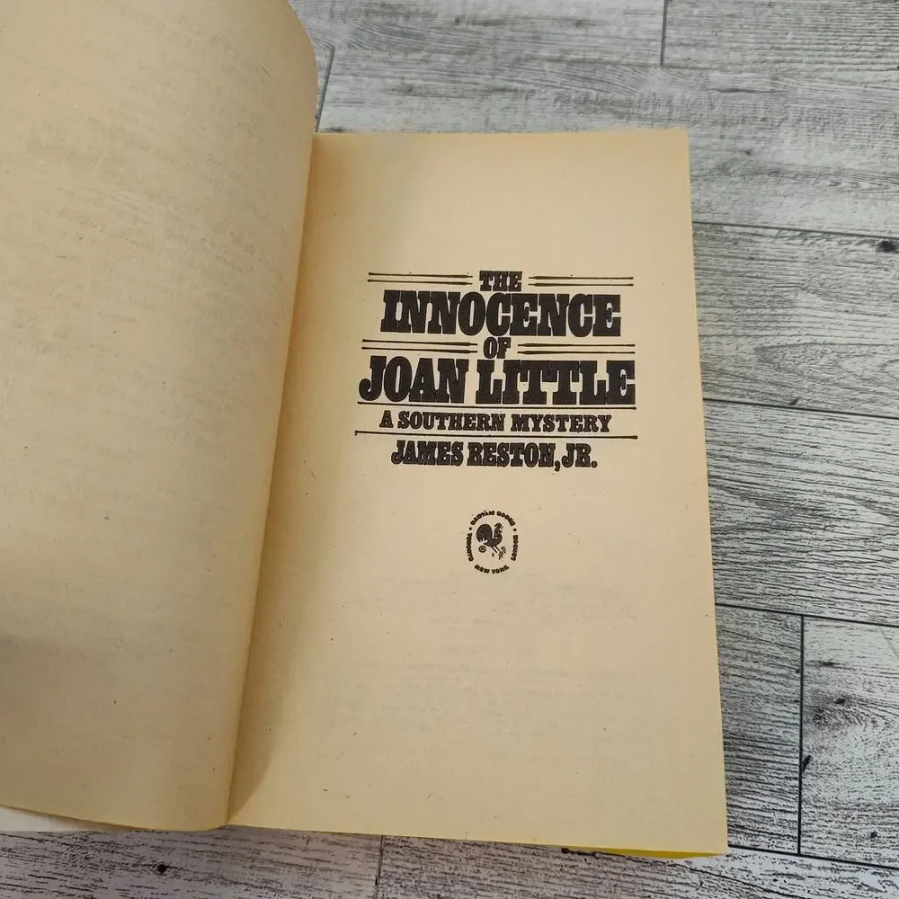 The Innocence of Joan Little by James Reston‎ 1979 Paperback A Southern Mystery